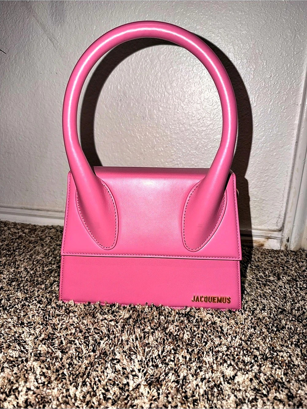 Jacquemus Le Sac Rond Pink Mini Handbag